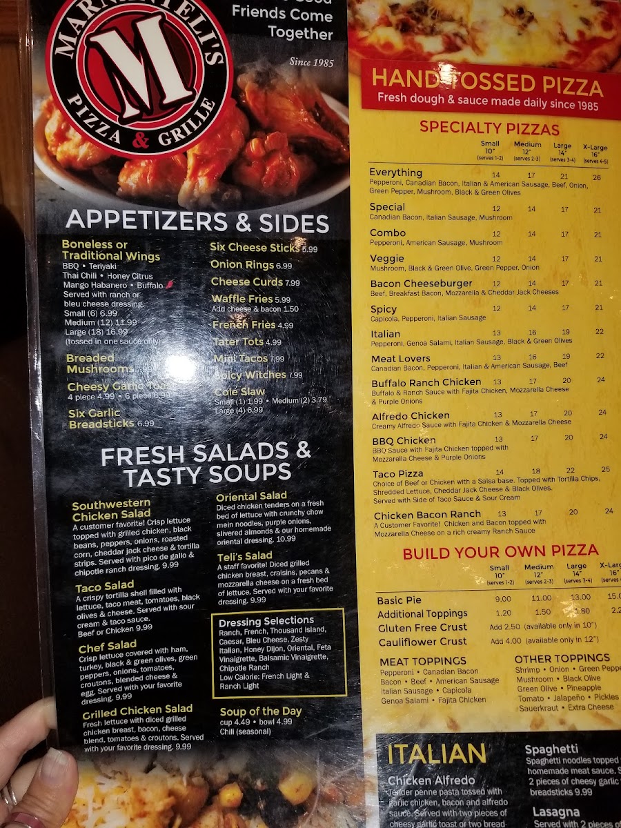 Menu Marnanteli's Pizza & Grille-4