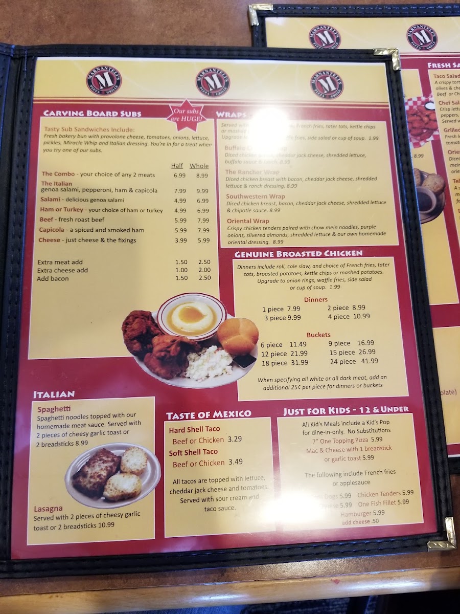 Menu Marnanteli's Pizza & Grille-6